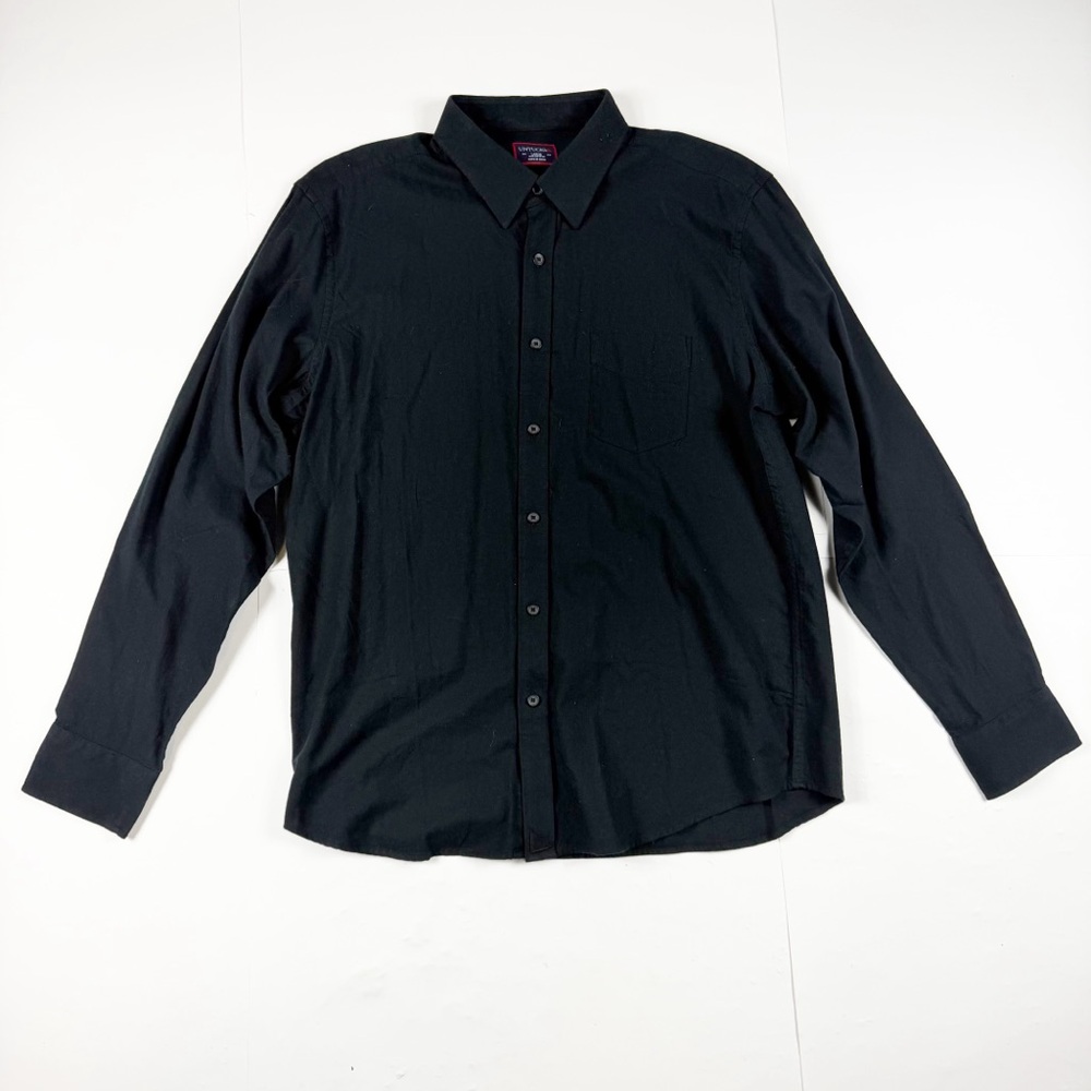 UNTUCKit‎ Men's Black Casual Button Down Shirt